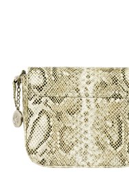 Tashi Crossbody - Cream Python