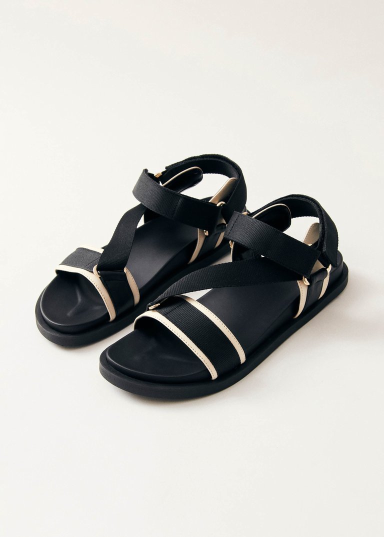 Indigo Vegan Leather Sandals