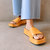 Janice Spicy Orange Sandals