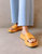 Janice Spicy Orange Sandals - spicy orange