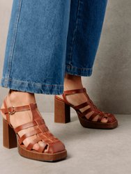 Rollers Caramel Sandals