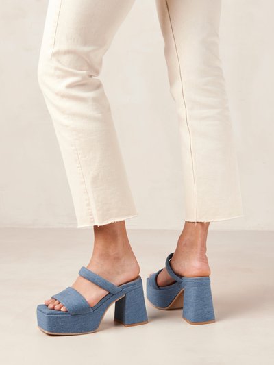 SVEGAN Viviana Denim Blue Denim Sandals product