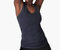 Athlete Seamless Workout Tank - Blue  - Dark Gray