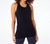 Athlete Seamless Workout Tank In Black - Black