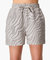 Essentials Shorts In Light Grey Zebra Print