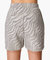 Essentials Shorts In Light Grey Zebra Print