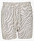 Essentials Shorts In Light Grey Zebra Print