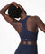 Stamina Workout Bra In Navy Blue