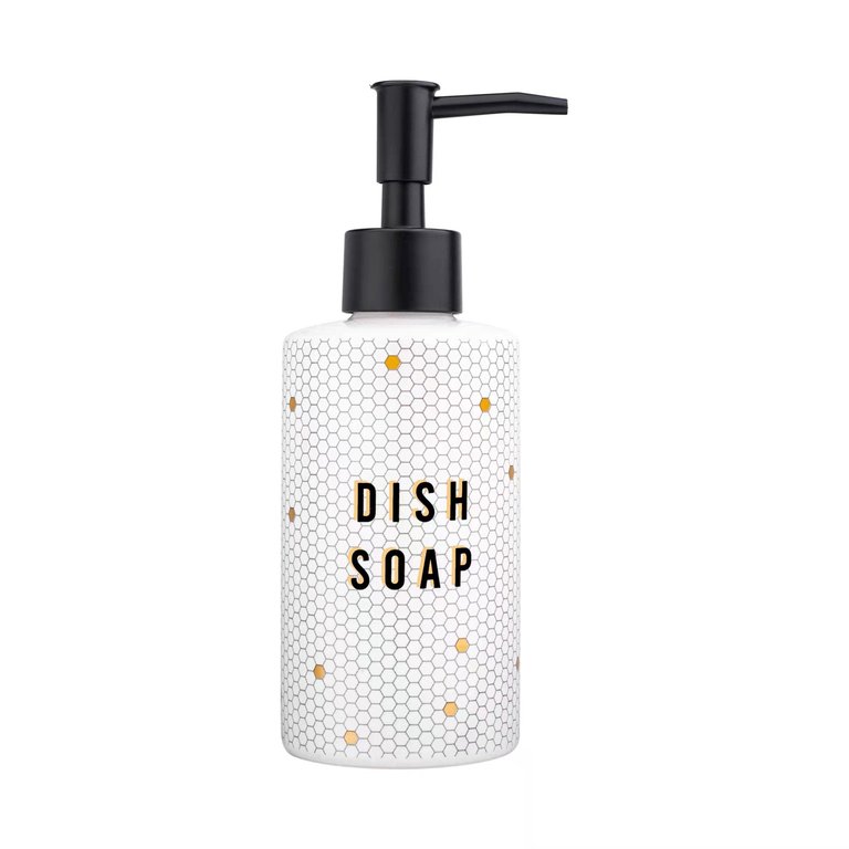 8.5oz Tile Dish Soap Dispenser