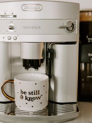Be Still And Know Tile Coffee Mug