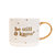 Be Still And Know Tile Coffee Mug - White