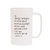 Be Strong and Courageous Tall Coffee Mug - Sweet Water Decor