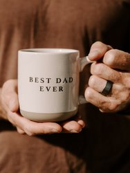 Best Dad Ever Stoneware Coffee Mug