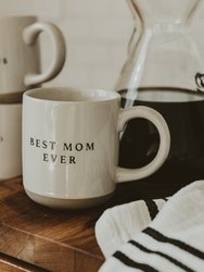 Best Mom Ever Stoneware Coffee Mug