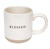 Blessed Stoneware Coffee Mug - Cream