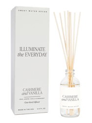 Cashmere and Vanilla Clear Reed Diffuser