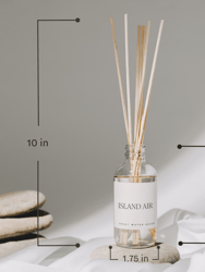 Cashmere and Vanilla Clear Reed Diffuser