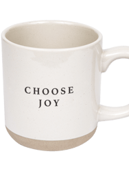 Choose Joy Stoneware Coffee Mug