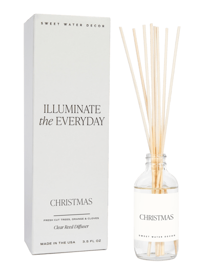 Sweet Water Decor Christmas Clear Reed Diffuser product