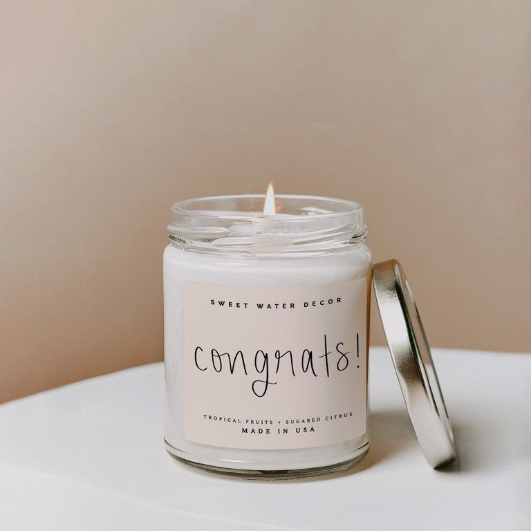 Congrats! Soy Candle