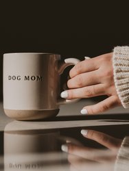 Dog Mom Stoneware Coffee Mug