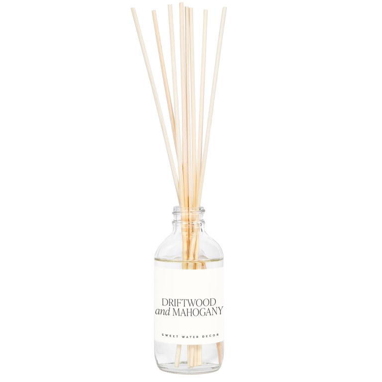 Driftwood And Mahogany Clear Reed Diffuser