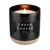 Fresh Coffee Soy Candle 12 oz - Black Stoneware Jar