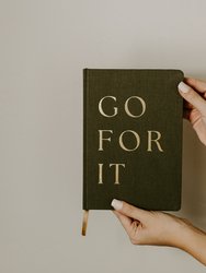 Go For It Fabric Journal