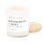 Grapefruit + Mint Soy Candle | White Jar Candle + Wood Lid - White