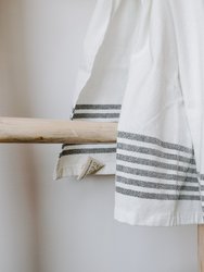 Horizontal Striped Tea Towel- Six Stripes