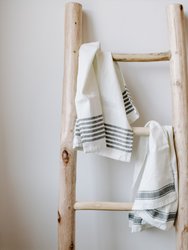 Horizontal Striped Tea Towel- Three Stripes