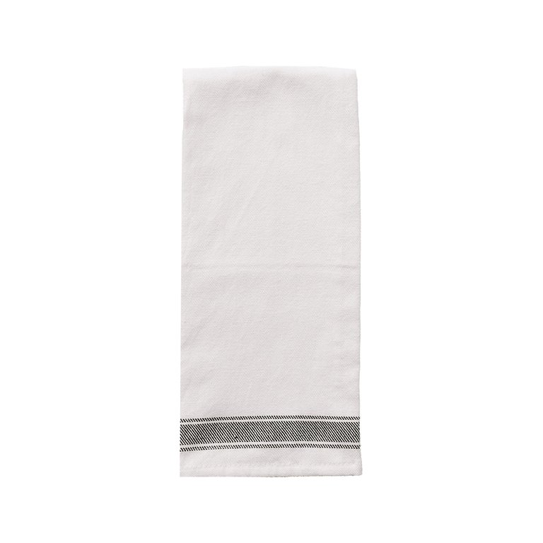 Horizontal Striped Tea Towel- Three Stripes