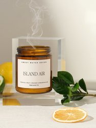 Island Air Soy Candle - Amber Jar - 9 oz
