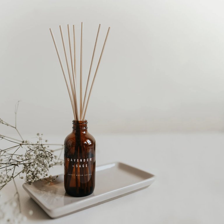 Lavender and Sage Amber Reed Diffuser