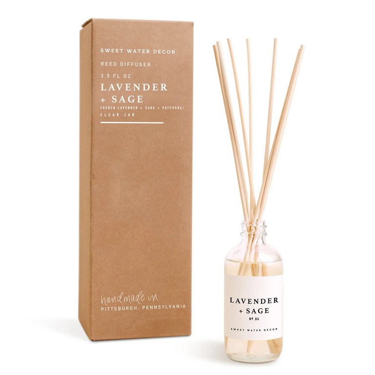 Lavender and Sage Reed Diffuser