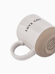 Love You 14oz. Stoneware Coffee Mug