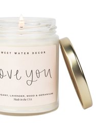 Love You Soy Candle