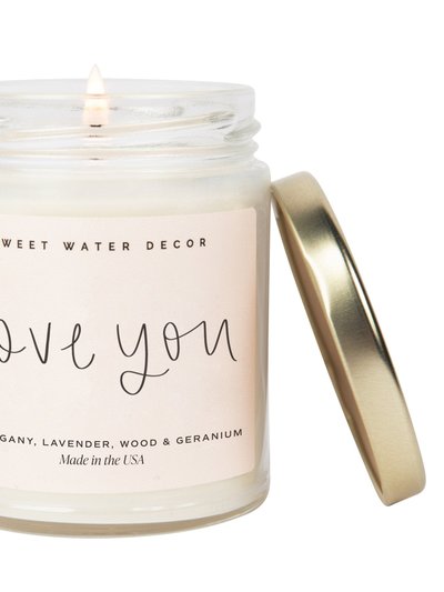 Sweet Water Decor Love You Soy Candle product