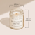 Mango and Coconut Soy Candle - Clear Jar