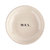 Mrs. Stoneware Jewelry Dish - Cream with Black Lettering