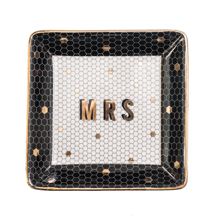 Mrs. Tile Jewelry Dish