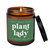 Plant Lady Soy Candle - Amber Jar - 9 oz Wildflowers And Salt