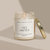 Salt And Sea Soy Candle - Clear Jar - 9 oz