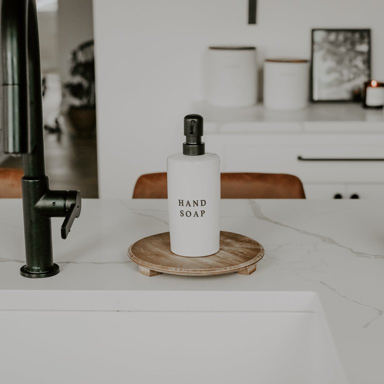 Stoneware Hand Soap Dispenser