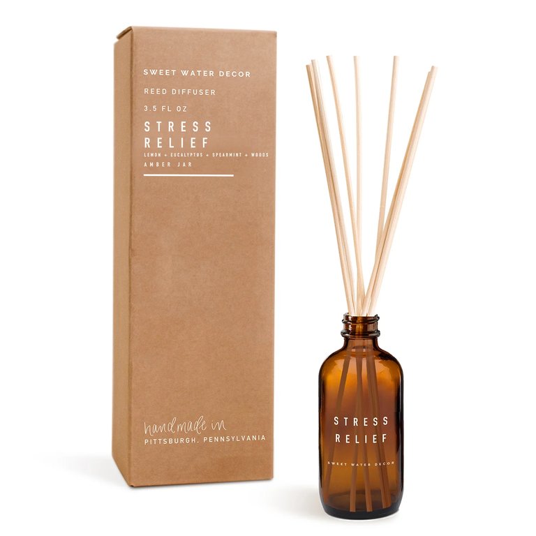 Stress Relief Amber Reed Diffuser