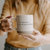 Strong + Courageous Stoneware Coffee Mug