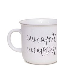 Sweater Weather Rustic Campfire Coffee Mug