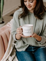 Sweater Weather Rustic Campfire Coffee Mug