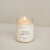 Warm And Cozy Soy Candle - Clear Jar