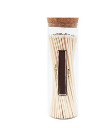 White Hearth Matches - Black Text Label (7" matchsticks) 80 Count